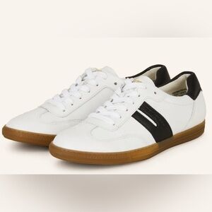 Paul Green White and Black Silbur Sneakers Women’s Size 8.5 NEW